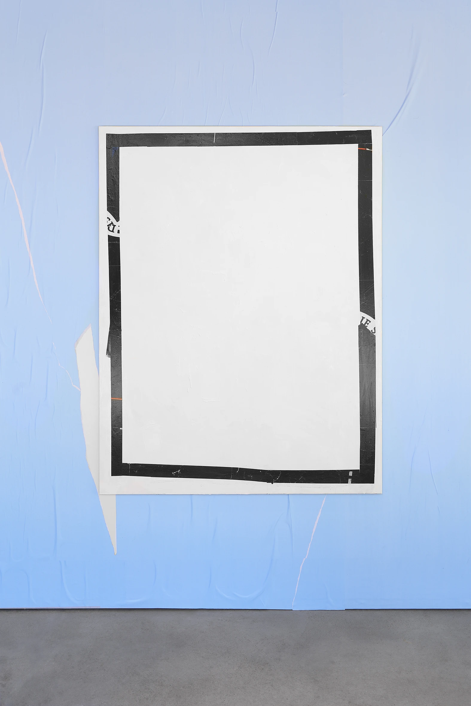 The light burns blue